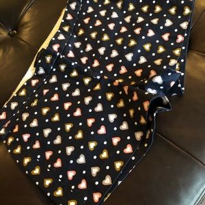 J Crew size 2 Heart Print Shorts